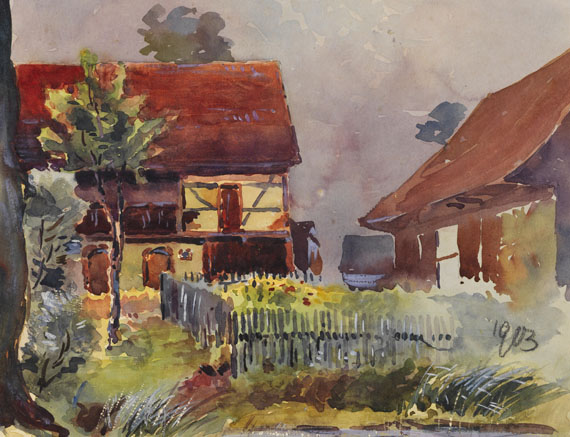 Schmidt-Rottluff, Karl - Watercolor