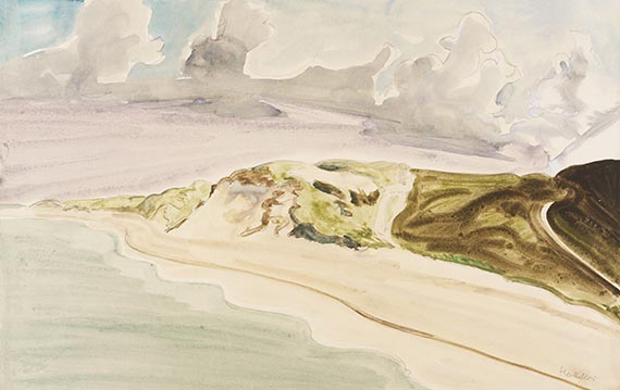 Heckel, Erich - Watercolor