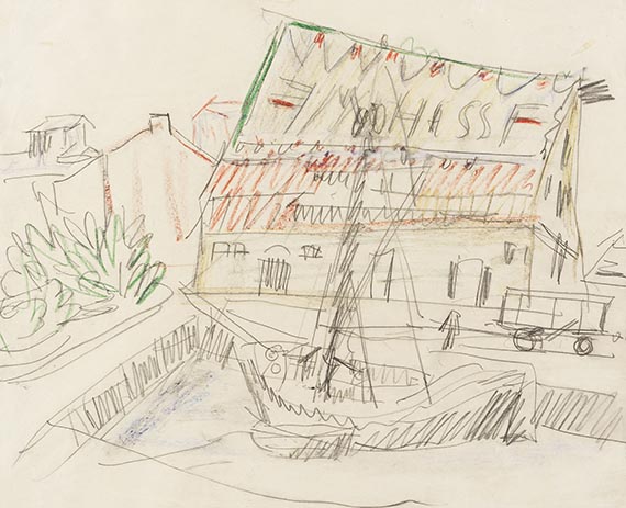 Ernst Ludwig Kirchner - Pencil drawing