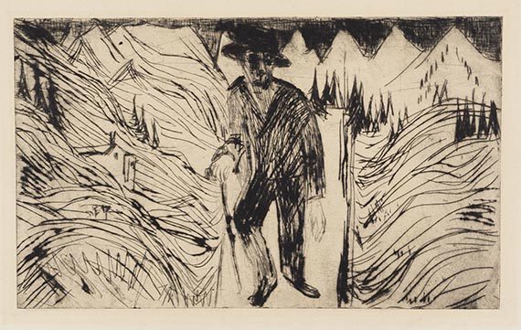Ernst Ludwig Kirchner - Etching