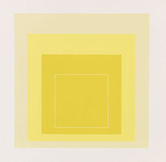Albers, Josef - Lithograph in colors