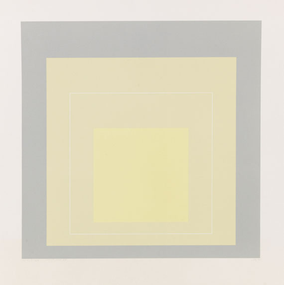 Albers, Josef - Lithograph in colors